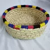 Sabai Grass Multi Color Open Gift Basket