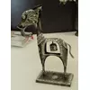 Metal Elephant Showpiece with Hanging Bell