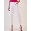 White Regular Fit Trouser