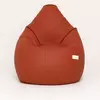 Sattva Classic XXXL Bean Bag Cover (ingen fyllning) i brun färg
