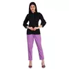 Lavender Organic Cotton Lounge Pants - Women's Soft Pajama Bottoms