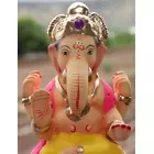 Chaurang- 9" Ecofriendly Ganesha idols made from shadu clay