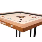 KD Sport & Fitness Golden Carrom Board Champion - 16 mm d'épaisseur