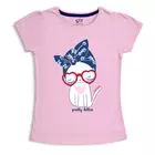 Bedruckte Baumwoll-T-Shirts für Mädchen (2er-Pack)