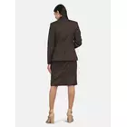 Kostüm mit Rock aus Poly-Baumwolle - Schokoladenbraun