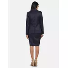 Formal Skirt Suit - Navy Blue