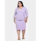 Kostym med stretchig kjol för affärsmän - Lavendel