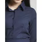 Poly Moss A-Linien-Rockanzug – Marineblau