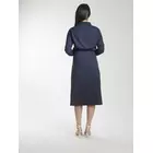 Poly Moss A-Linien-Rockanzug – Marineblau