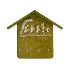 Key Holder - Home big- Hand Painted Warli Painting