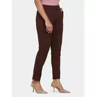 Power Sutra Slim-Fit Stretchhose für Damen - Schokoladenbraun
