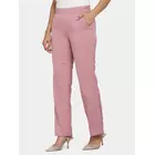 Power Sutra Poly Crepe Pink Hose - Damen-Bürokleidung