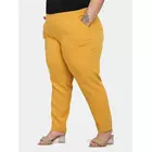 Power Sutra Damen Slim Fit Stretchhose - Senfgelb