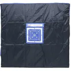 Funda para tablero de carrom KD, calidad Champion, funda completa con bolsillo adicional para monedas, percutor y pólvora - Champion