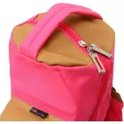 KD Yoga Mat Bag Cotton Canvas Cover Extra Large Bag Multi Functional Pockets for Bottle Belt Bricks Towel Wallet Block & More Sling Bag Mat Holder - Pink