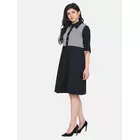 Power Sutra Cotton Shirt Dress - Black