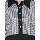 Power Sutra Cotton Shirt Dress - Black