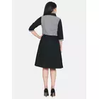 Power Sutra Cotton Shirt Dress - Black