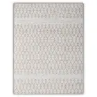 Jute Cotton White Hand Woven