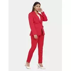 Tailleur pantalon stretch habillé Power Sutra pour femme - Rouge