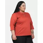 Power Sutra Topp Med Nyckelhålsringning I Bomull - Rost