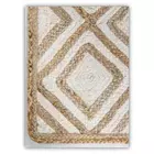 Braided Jute Cotton Rug