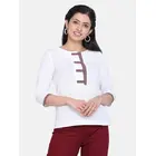 Power Sutra Rutig Bomullstopp - Vit