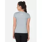 Drisoft T-shirt med rund hals i askblå dam