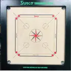 Tablero de carrom de torneo KD SURCO - Acabado antiguo, aprobado para jugar en torneos