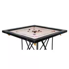 Tablero de carrom de torneo KD SURCO - Acabado antiguo, aprobado para jugar en torneos