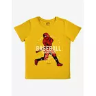 T-shirts med bomullstryck för pojkar (paket med 2)