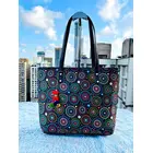 Bolsas de tela tradicionales con doble compartimento