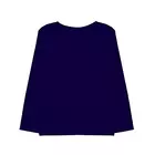 Minicult bedruckte T-Shirts mit durchgehenden Ärmeln aus Baumwolle für Jungen (1er-Pack) (Dunkelblau 2)