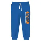 Minicult Trainingshose aus Baumwolle mit grafischen Drucken und Taschen (Pack 1) (Blau)