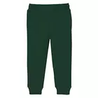 Minicult Cotton Track Pants with Graphic Prints and Pockets (Green and Blue) (Pack of 2)