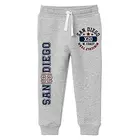 Minicult Trainingshose aus Baumwolle mit Grafikdrucken und Taschen (Grau und Blau) (2er-Pack)