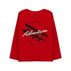 Minicult Cotton Printed Full Sleeve T Shirts for Boys (Pack of 2) (Dark Blue and Red)