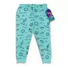 Minicult Baby Boy's and Baby Girl's Cotton Regular Fit Pyjama Pants with Rib - Pack of 6 ( Multicolour)