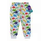 Minicult Baby Boy's and Baby Girl's Cotton Regular Fit Pyjama Pants with Rib - Pack of 6 ( Multicolour)