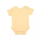 INGET GIFTIG Bodysuit i ekologisk bomull för pojkar och flickbebisar - Bekväm och säker design med halvärm med rund hals - 100 % GOTS-certifierad - Perfekt för vardagsbruk - 0-3 månader - Star Fish