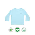 Body de algodón orgánico NO TÓXICO para bebés niños y niñas - Diseño de cuello redondo de media manga cómodo y seguro - 100 % certificado GOTS - Perfecto para uso diario - 0 a 3 meses - Resistente al agua