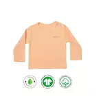 INGET GIFTIG Bodysuit i ekologisk bomull för pojkar och flickbebisar - Bekväm och säker design med halvärm med rund hals - 100 % GOTS-certifierad - Perfekt för vardagsbruk - 0-3 månader - Star Fish