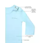 Body de algodón orgánico NO TÓXICO para bebés niños y niñas - Diseño de cuello redondo de media manga cómodo y seguro - 100 % certificado GOTS - Perfecto para uso diario - 0 a 3 meses - Resistente al agua