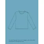 INGEN GIFTIGT Body i ekologisk bomull för pojkar och flickbebisar - Bekväm och säker design med halvärm med rund hals - 100 % GOTS-certifierad - Perfekt för vardagsbruk - 0-3 månader - Ocean