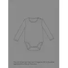 No Toxic 100 % GOTS-certifierade organiska helärmade bodys/sömndräkter/nattdräkter för pojkbebisar/flickbebisar/spädbarn/småbarn - 0-3 månader - Cosmos