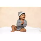 No Toxic 100 % GOTS-certifierade organiska helärmade bodys/sömndräkter/nattdräkter för pojkbebisar/flickbebisar/spädbarn/småbarn - 0-3 månader - Cosmos