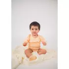 INGET GIFTIG Bodysuit i ekologisk bomull för pojkar och flickbebisar - Bekväm och säker design med halvärm med rund hals - 100 % GOTS-certifierad - Perfekt för vardagsbruk - 0-3 månader - Star Fish