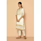 Elly handloom maheshwari silk kurta set for women