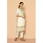 Elly handloom maheshwari silk kurta set for women