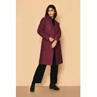 Mrinal handvävd trenchcoatjacka i bomull för kvinnor